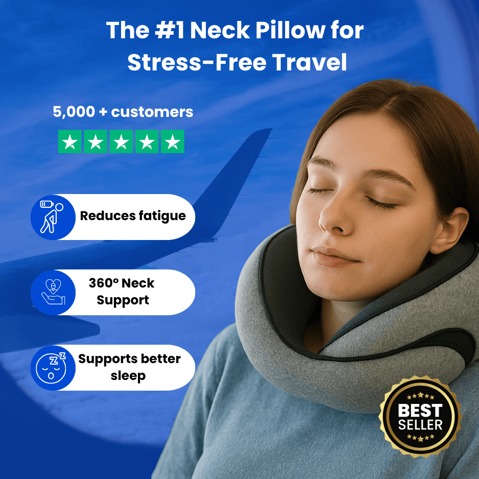 PowrTravel™ Premium Neck Pillow